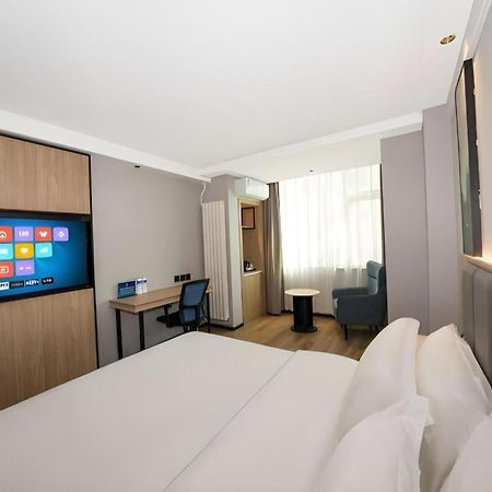 Greentree Inn Beijing Capital Airport New International Exhibition Center Express Hotel Exterior foto