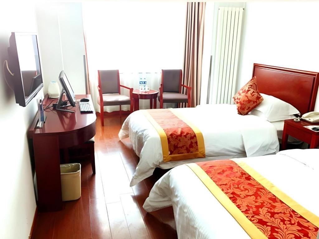 Greentree Inn Beijing Capital Airport New International Exhibition Center Express Hotel Exterior foto