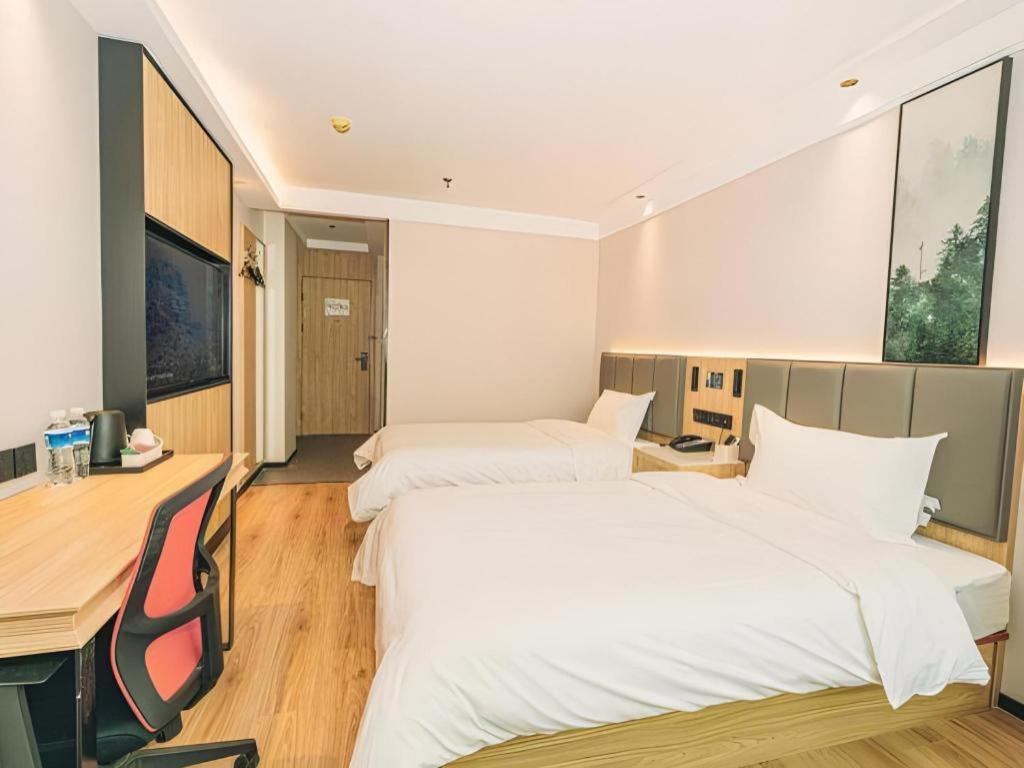 Greentree Inn Beijing Capital Airport New International Exhibition Center Express Hotel Exterior foto