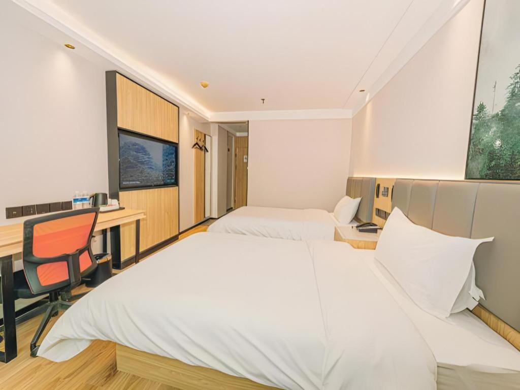 Greentree Inn Beijing Capital Airport New International Exhibition Center Express Hotel Exterior foto