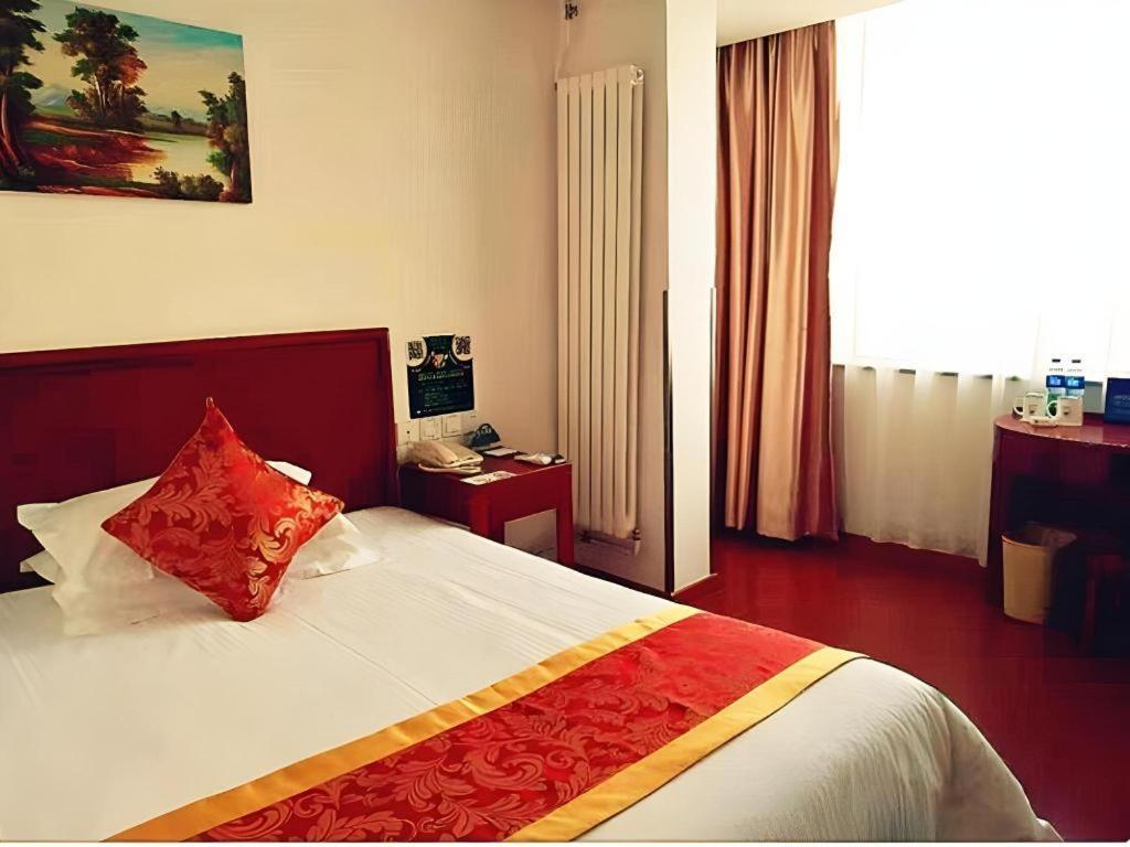 Greentree Inn Beijing Capital Airport New International Exhibition Center Express Hotel Exterior foto