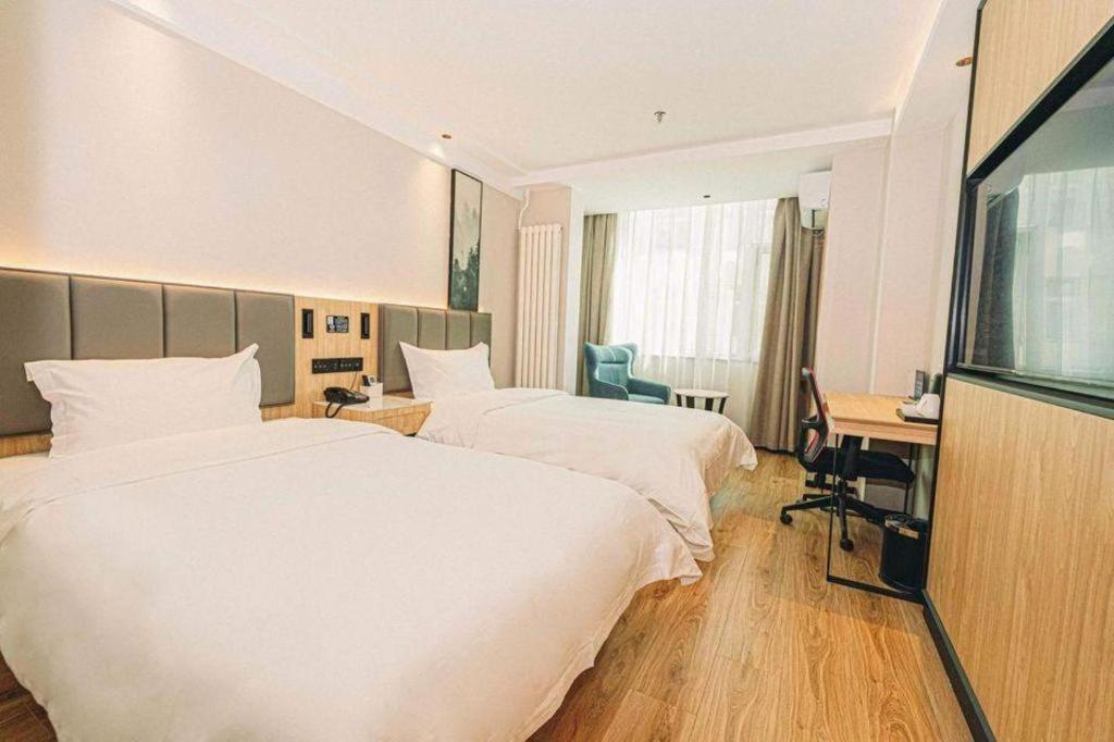 Greentree Inn Beijing Capital Airport New International Exhibition Center Express Hotel Exterior foto