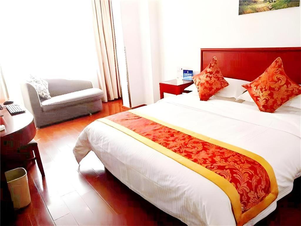 Greentree Inn Beijing Capital Airport New International Exhibition Center Express Hotel Exterior foto