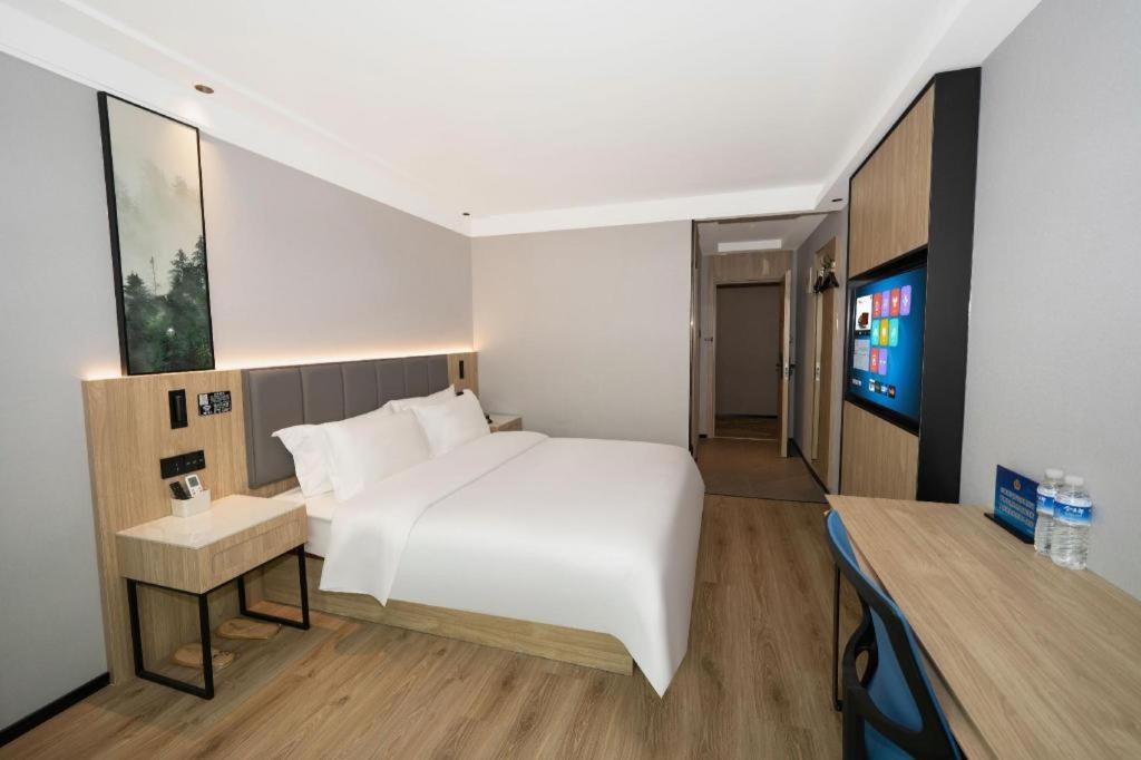 Greentree Inn Beijing Capital Airport New International Exhibition Center Express Hotel Exterior foto